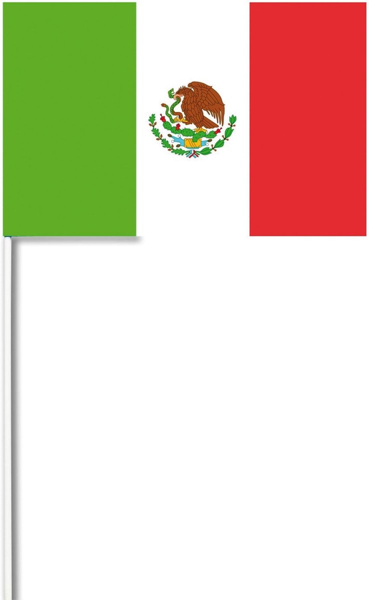 CHRISTIANFABRICATIONS - Papieren Mexicaanse vlag - Decoratie > Vlaggen